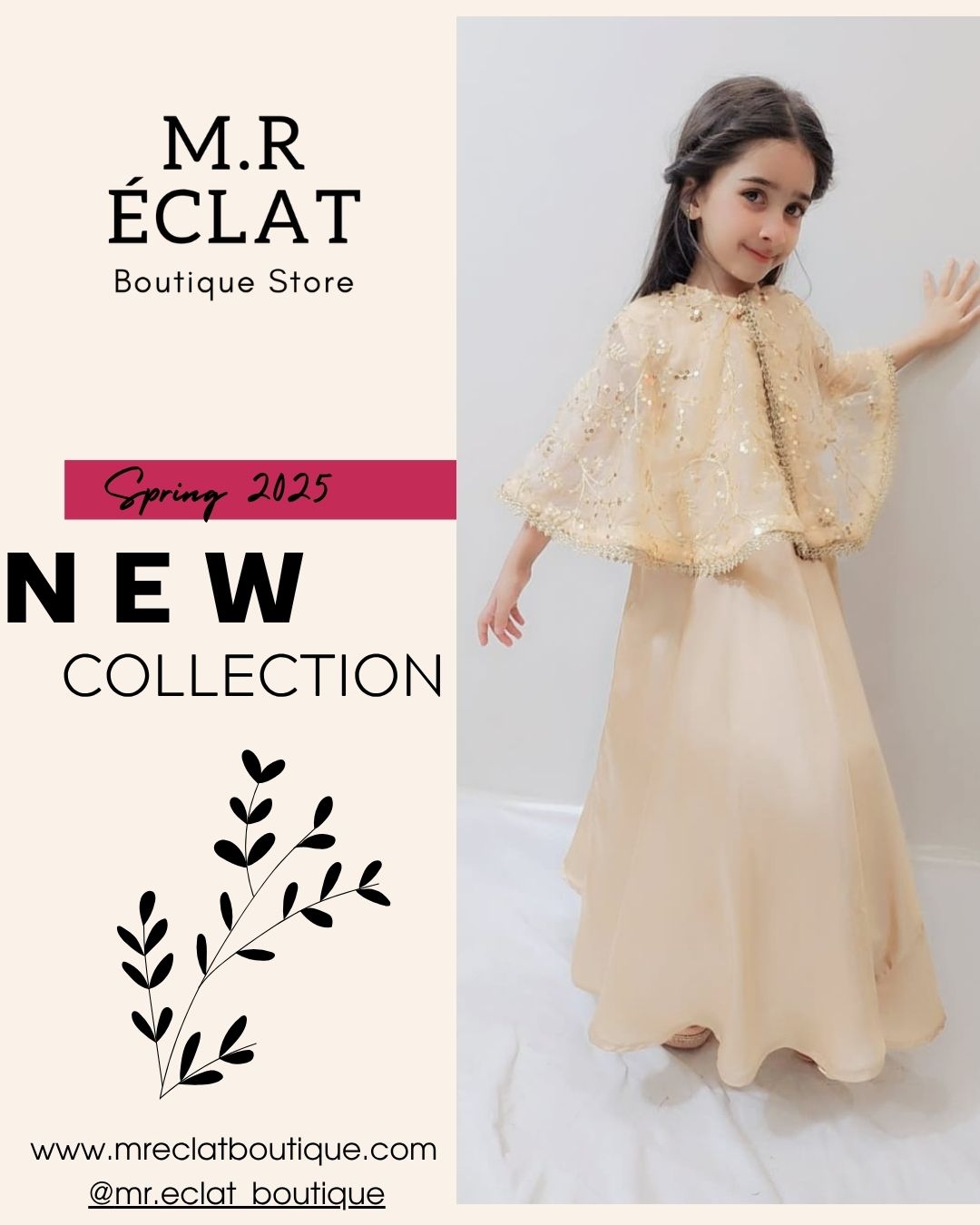 Elegant Yellow Embroidered Cape Style Fancy Suit – Spring 2025 Collection